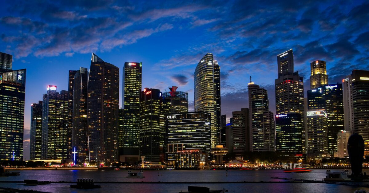 Singapore by night